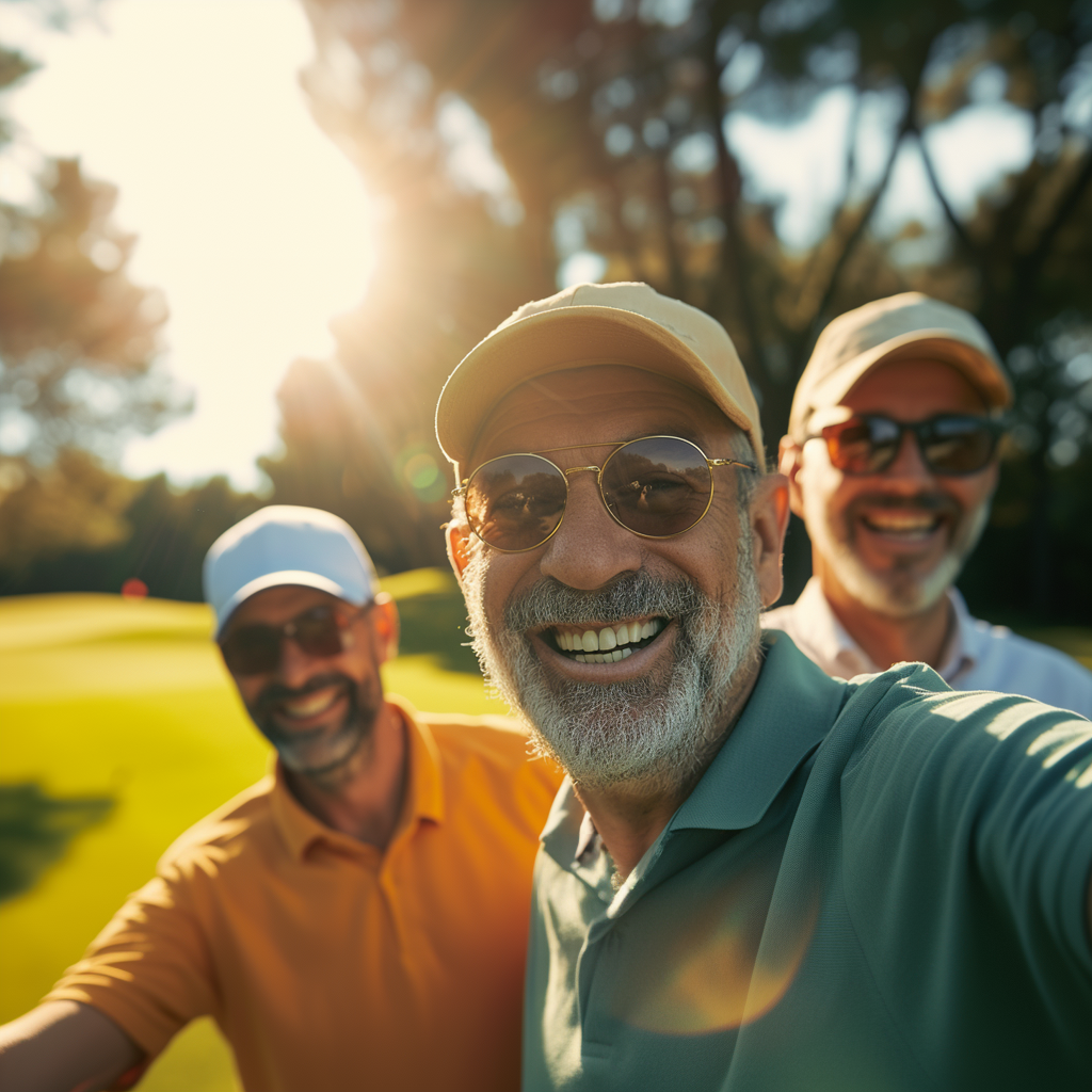 Happy Golfers at Binny Golf Club