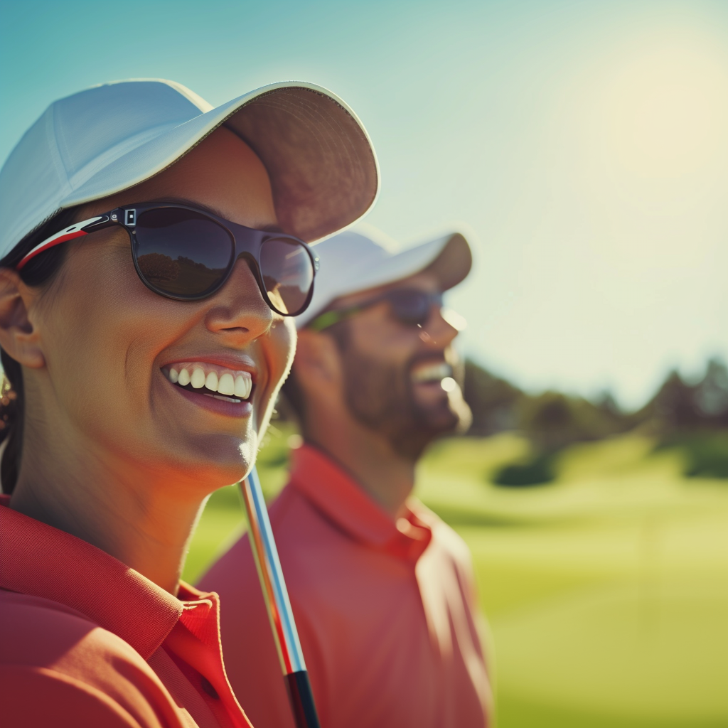 Golfer at Binny Golf Club