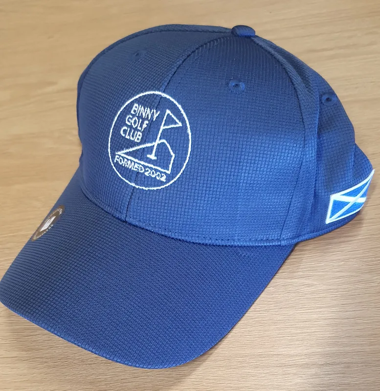 Baseball Cap with Flag Blue