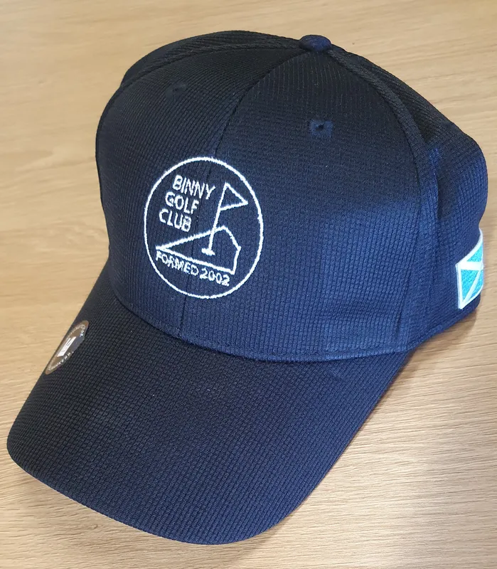 Baseball Cap with Flag Navy