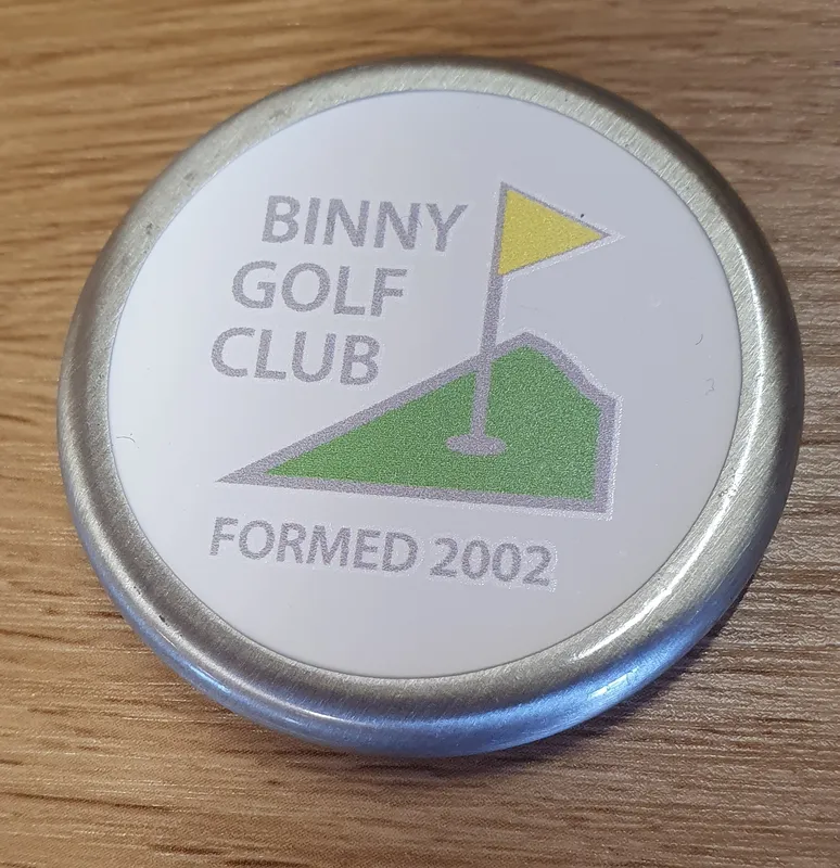 Ball Marker Large Grey