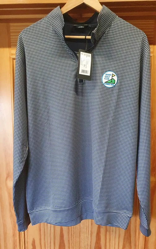 Glenmuir Quarter Zip Houndstooth